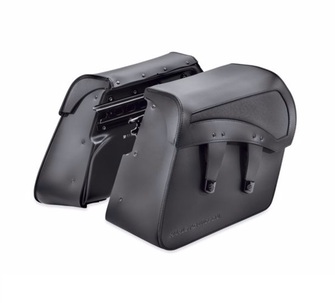 Detachables Leather Saddlebags - Pro Street Breakout